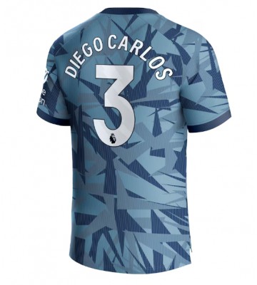 Aston Villa Diego Carlos #3 Tredje Tröja 2023-24 Kortärmad